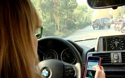 El móvil es la primera causa de accidentes