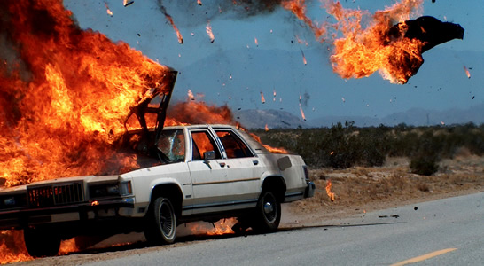 coche explosivo