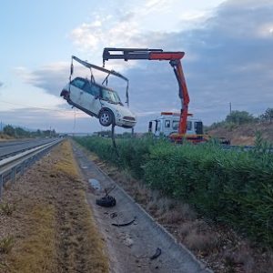rescate vehiculo con pluma AP7